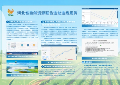 河北省天然资源领域“数智三部曲”亮相